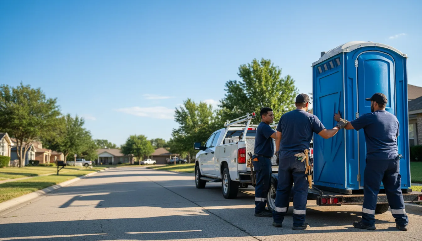 Portable Toilet Rental in Wellington, KS near me